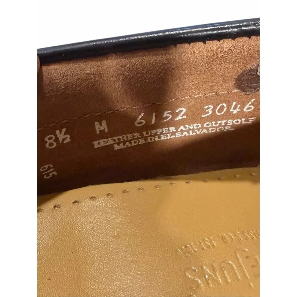 G.H. BASS & CO. Weejuns Layton Black Leather Kiltie Tassel Loafers Men’s 8.5 M